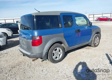 2003 Honda Element Ex z USA, uszkodzony, nr VIN 5J6YH28593L006223